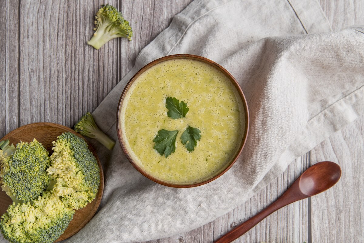 Rýchla brokolicová krémová polievka