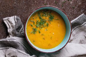 Mrkvová krémová polievka (jednoduchý recept)