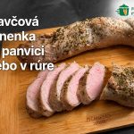 Bravčová panenka na drevenej doske, nakrájaná na plátky