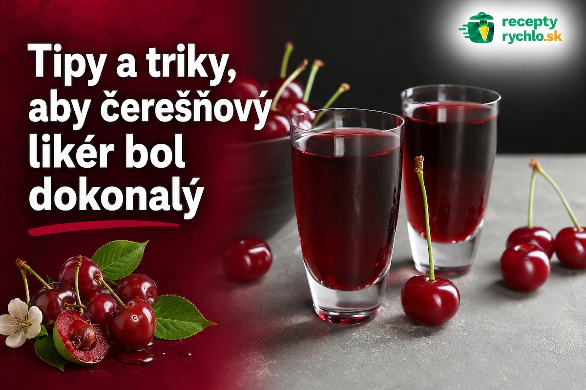 Tipy a triky na dokonalý čerešňový likér