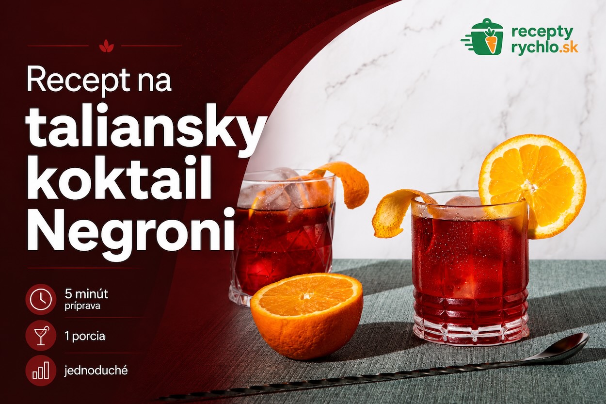 Negroni recept originál