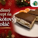 Londýnsky krémový piškótový koláč, rokmi overený rodinný recept Rodinný piškótový koláč s krémom, piškótami a čokoládovou polevou