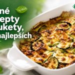 Slané recepty z cukety na každý deň, 10 overených nápadov Slané recepty z cukety v zapekacej mise s logom ReceptyRychlo.sk