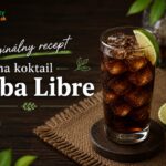 Koktail Cuba Libre: Originálny recept krok za krokom Koktail Cuba Libre s kolou, ľadom a limetkou vo vysokom pohári