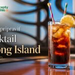 Ako pripraviť koktail Long Island: klasický recept krok za krokom Long Island Iced Tea s ľadom, kolou a citrónom vo vysokom pohári