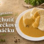 Ako správne dochutiť sviečkovú omáčku: aký je pomer sladkej, kyslej a slanej chuti Sviečková na smotane s vyváženou zeleninovou omáčkou a knedľou