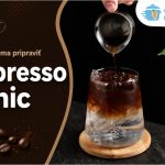 Ako si doma pripraviť espresso tonic, jednoduchý recept Espresso tonic s ľadom, tonicom a espressom nalievaným do pohára