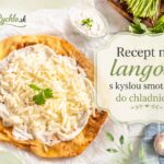 Recept na langoše s kyslou smotanou a syrom