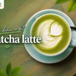 Ako si doma pripraviť krémové matcha latte za 5 minút Domáce matcha latte so speneným mliekom a latte art v šálke