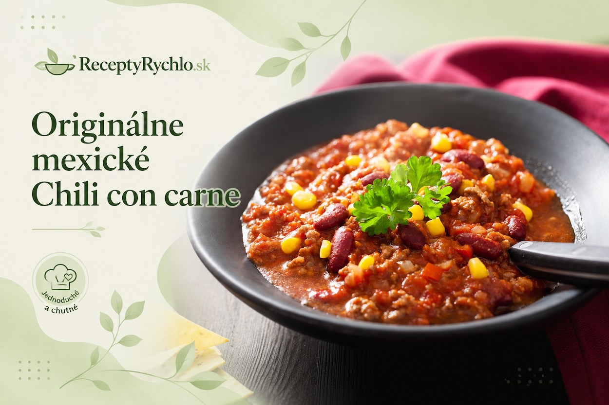 Originálne mexické chilli con carne