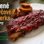 Pečené bravčové rebierka v rúre: mäkké a šťavnaté krok za krokom Pečené bravčové rebierka s lesklou BBQ glazúrou a pečenými batatmi