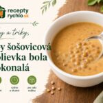 Ako uvariť šošovicovú polievku, aby bola hustá a chutná Šošovicová polievka v miske s lyžicou