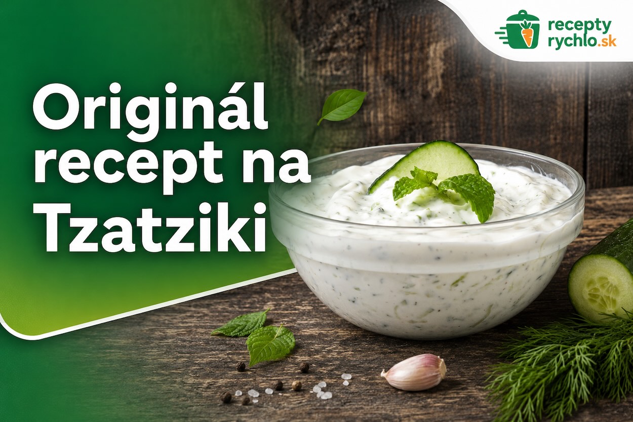 Tzatziki recept originál