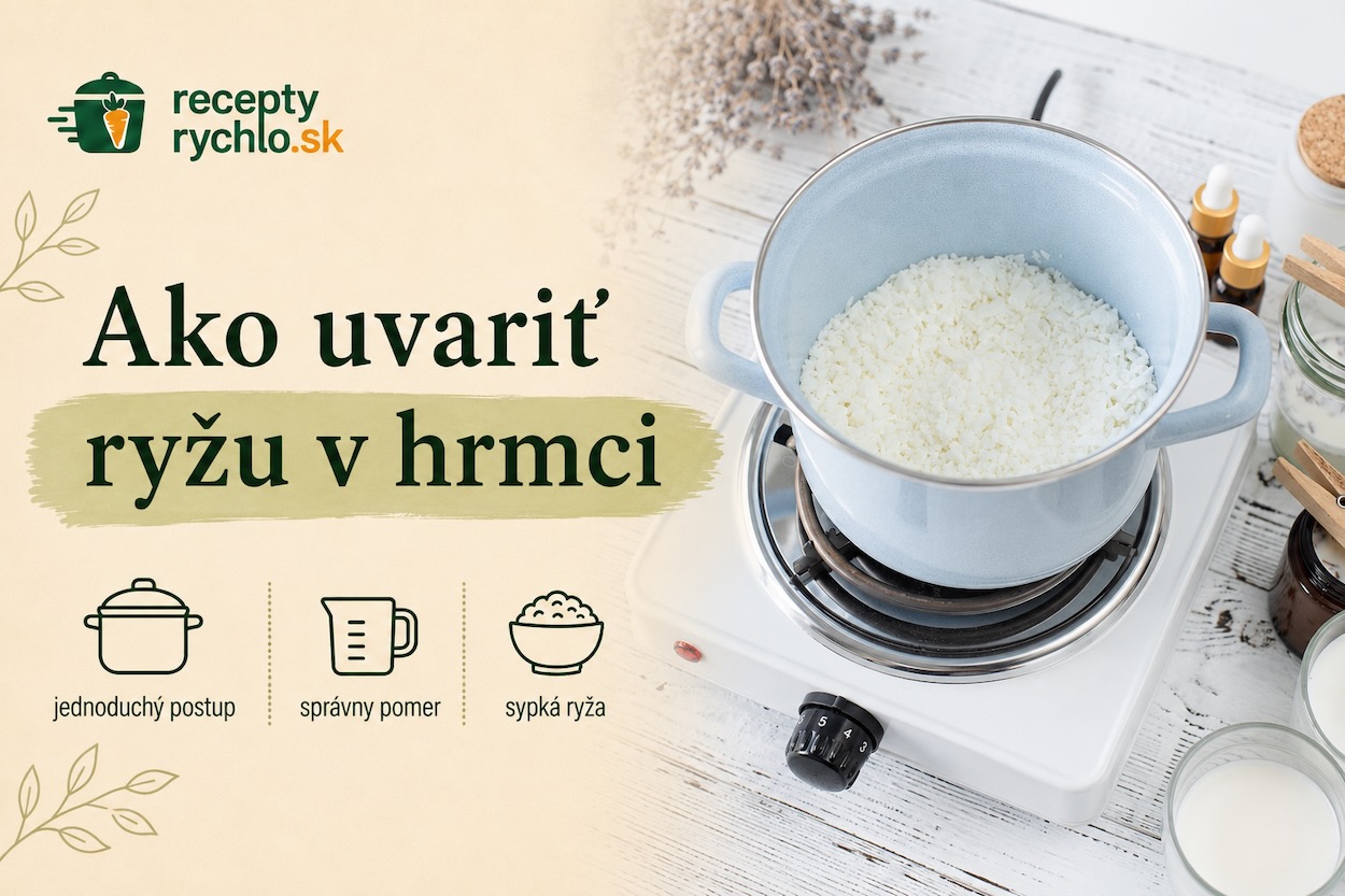 Ako uvariť ryžu v hrnci – jednoduchý postup