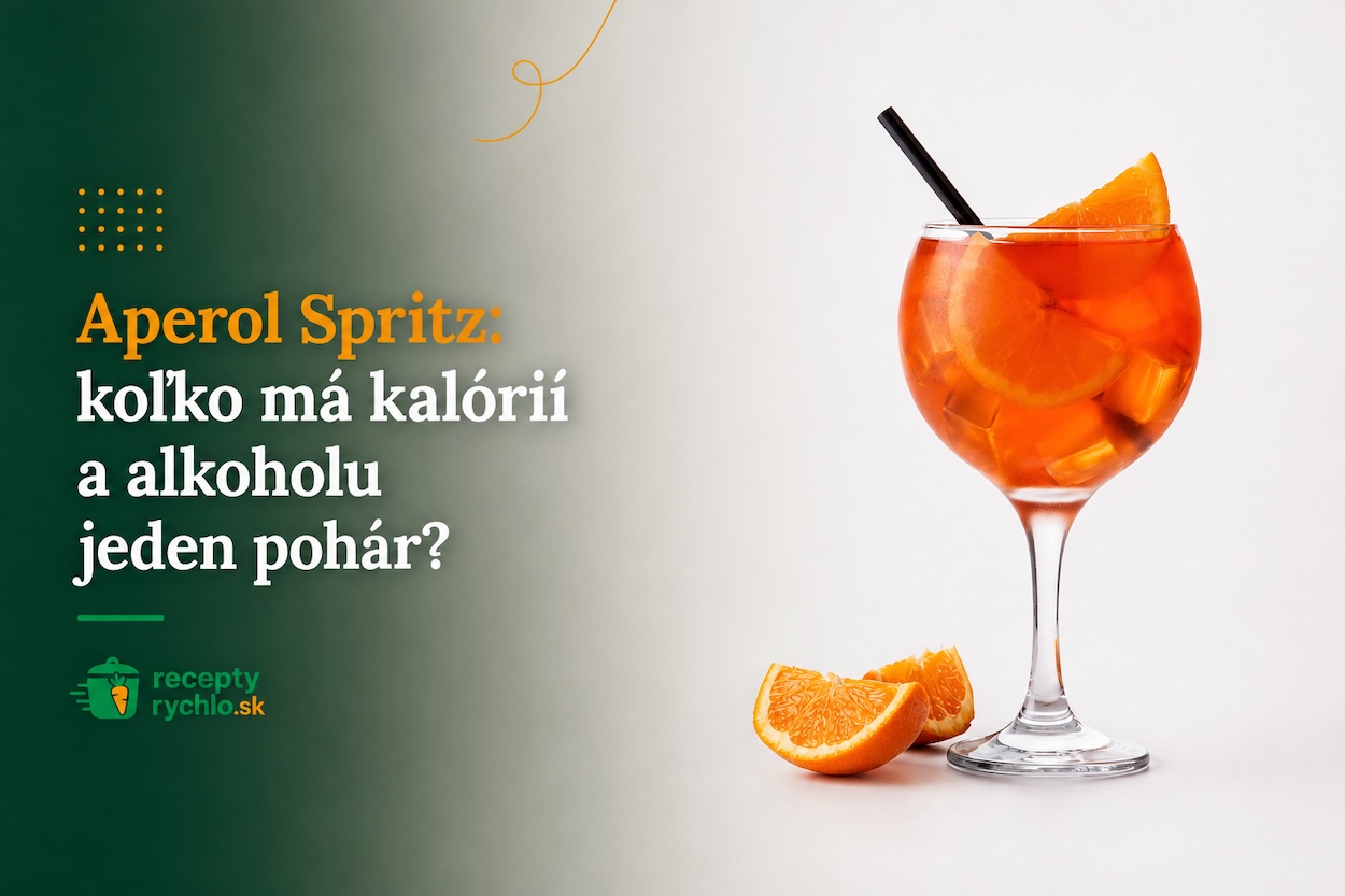 Aperol Spritz: koľko má kalórií a alkoholu 1 pohár?