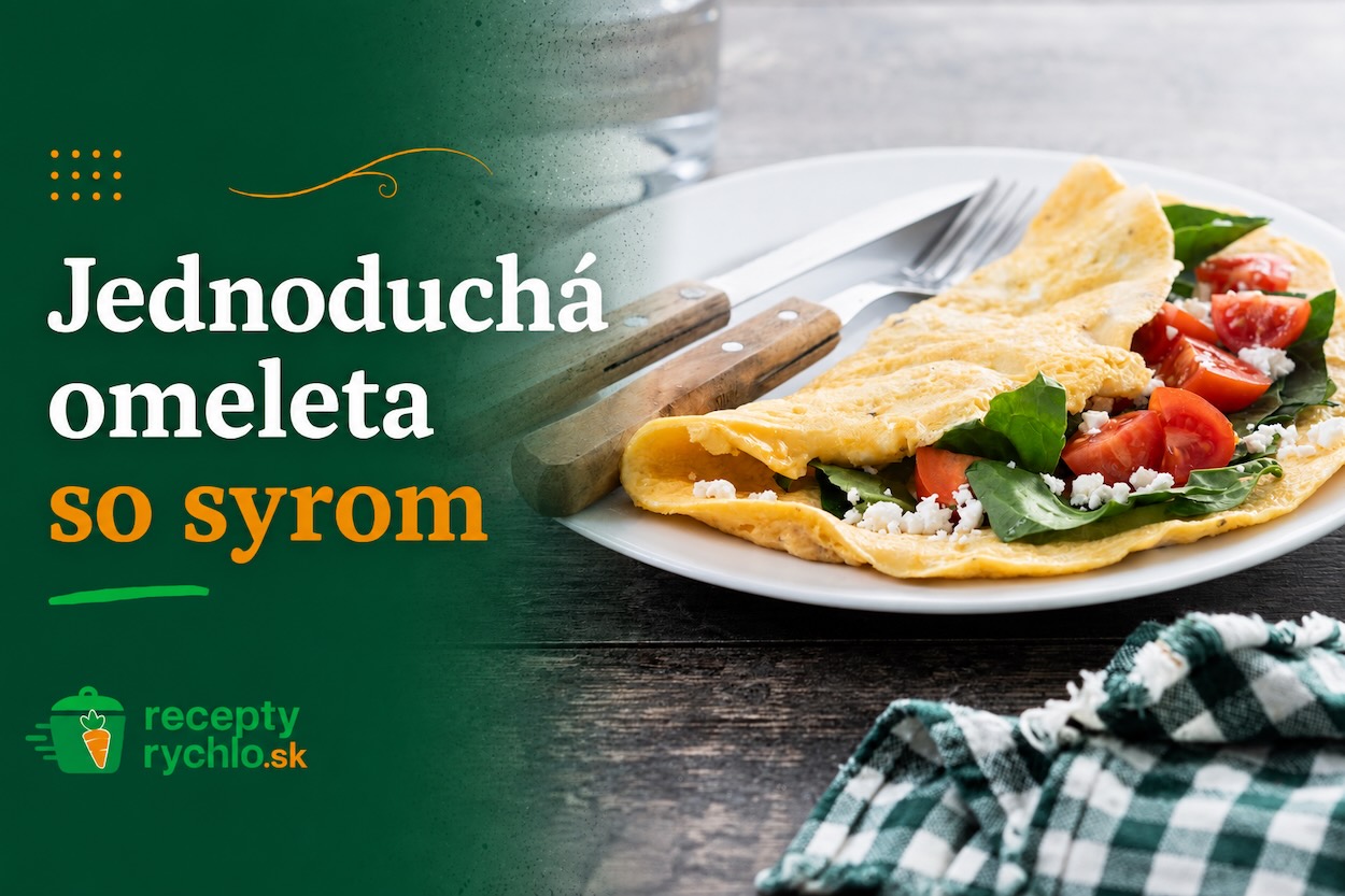 Omeleta so syrom