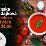 Talianska paradajková polievka z čerstvých paradajok, originál recept Talianska paradajková polievka z čerstvých paradajok s bazalkou