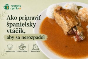 Ako pripraviť španielsky vtáčik, aby sa nerozpadol: 6 zásad