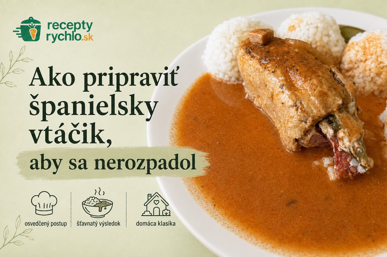 Ako pripraviť španielsky vtáčik, aby sa nerozpadol