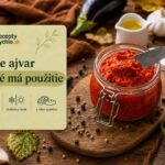 Ajvar v sklenenom pohári – balkánska nátierka z červenej papriky