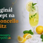 Limoncello Spritz s ľadom, citrónom a mätou