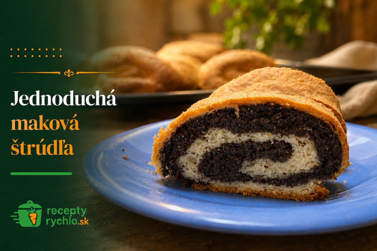 Jednoduchá maková štrúdľa