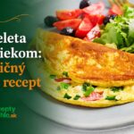 Omeleta s mliekom: tradičný sýty recept Omeleta s mliekom a múkou so zeleninovým šalátom
