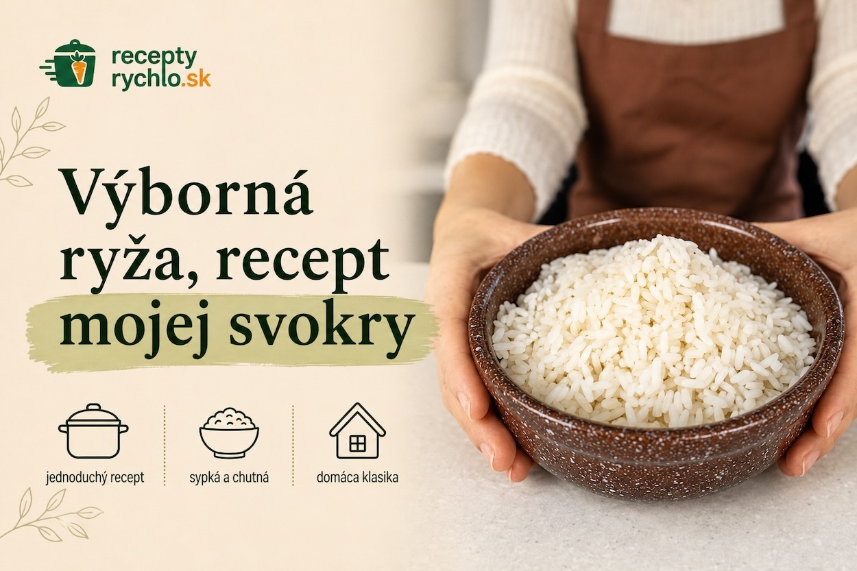 Výborná ryža, recept mojej svokry