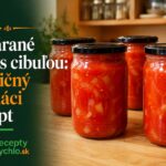 Zavárané lečo s cibuľou: tradičný domáci recept krok za krokom Zavárané lečo s cibuľou v pohároch z papriky a paradajok