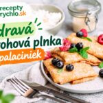 Zdravá tvarohová plnka do palaciniek: Krémová a hotová za 10 minút Zdravá tvarohová plnka do palaciniek – palacinky s ovocím