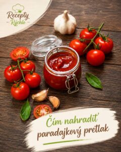 Čím nahradiť paradajkový pretlak v recepte – passata, paradajky alebo pyré?