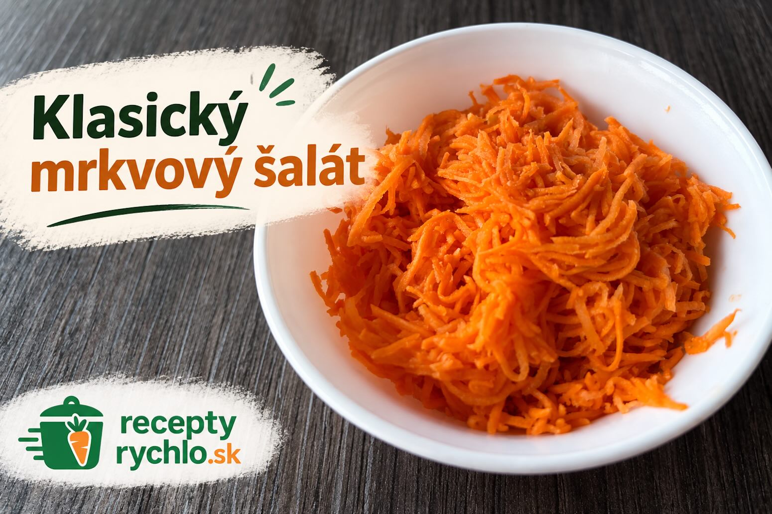Klasický mrkvový šalát