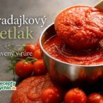 Paradajkový pretlak v rúre: hustý bez stáleho miešania Paradajkový pretlak v rúre – hustý domáci pretlak