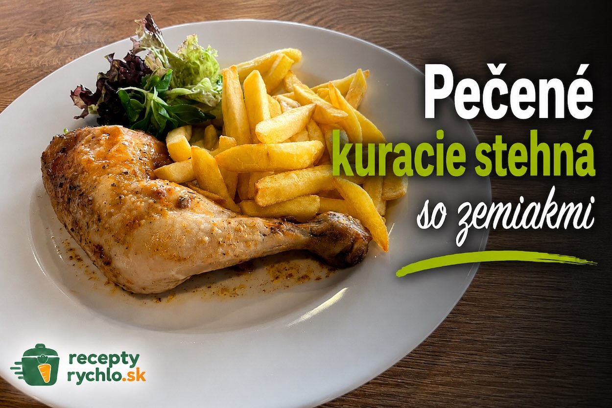 Pečené kuracie stehná so zemiakmi
