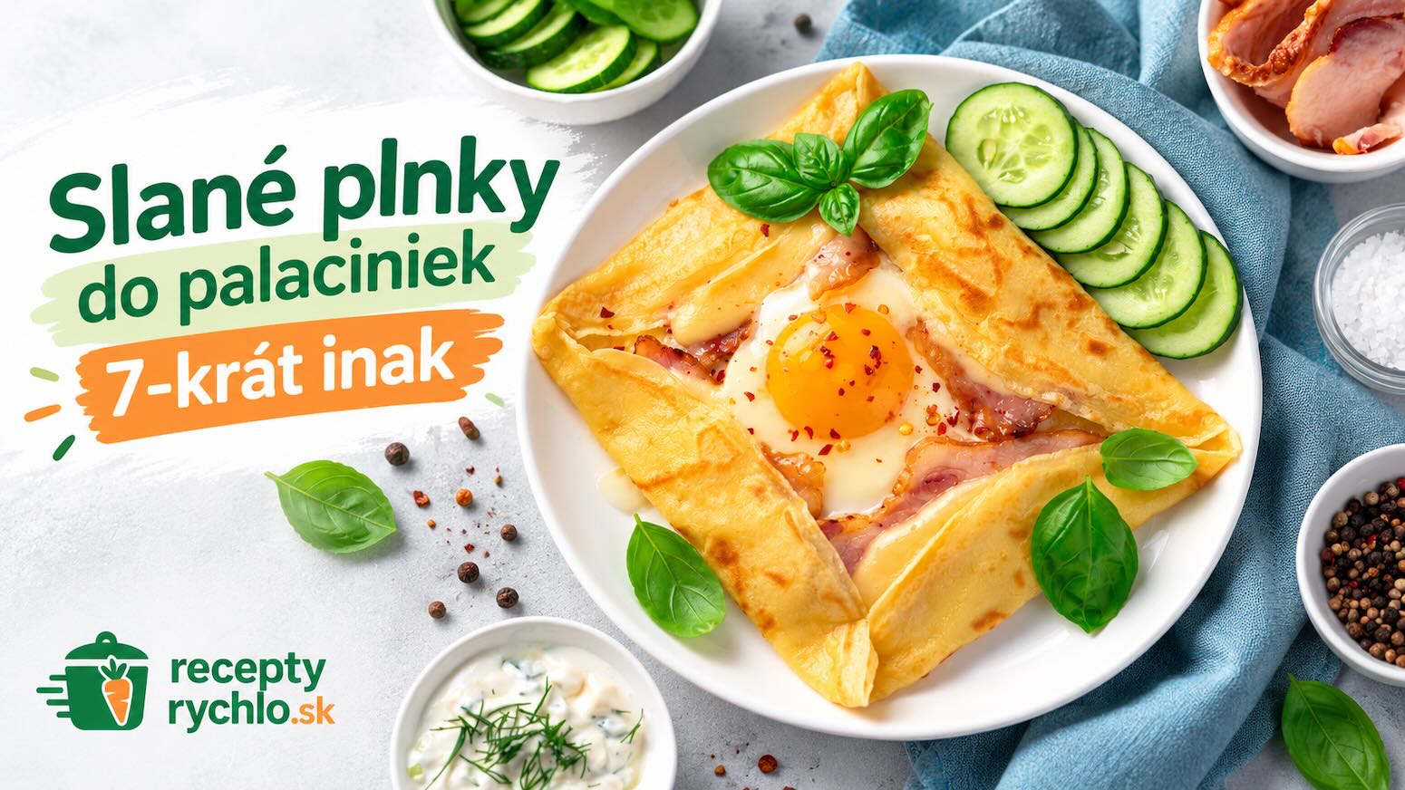 Slané plnky do palaciniek 7-krát inak