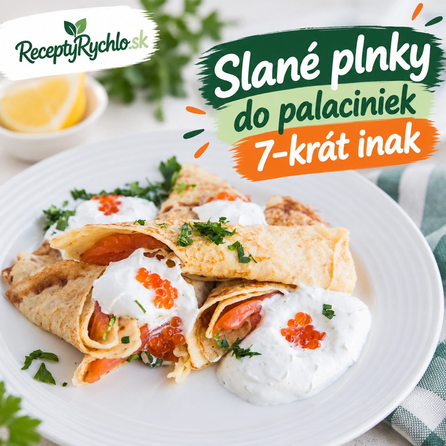 Slané plnky do palaciniek 7-krát inak – plnené palacinky